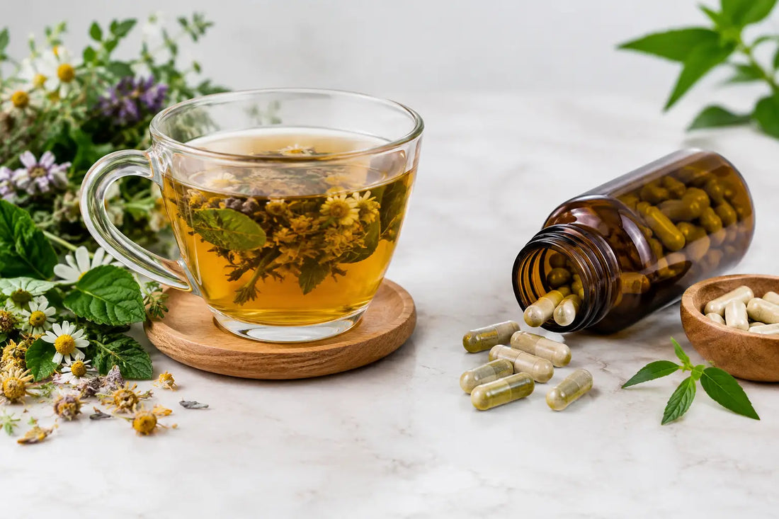 Gyógynövényes tea vagy kapszula - melyik jobb?